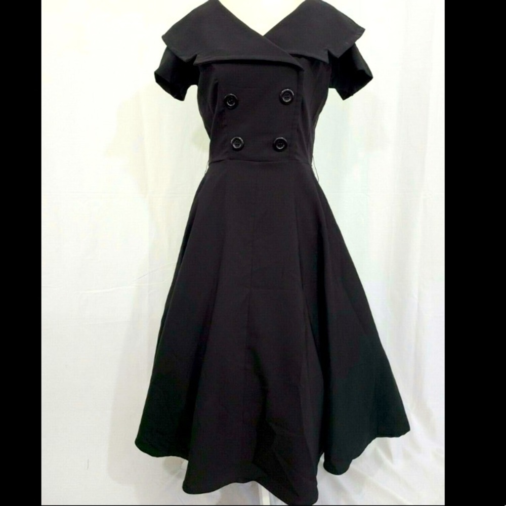 Tatyana Full skirt, secretary dress